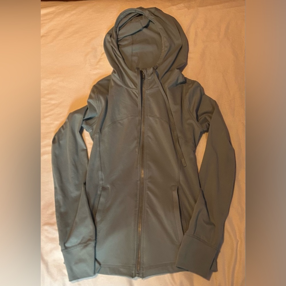 Love Tree Blue Hooded Jacket